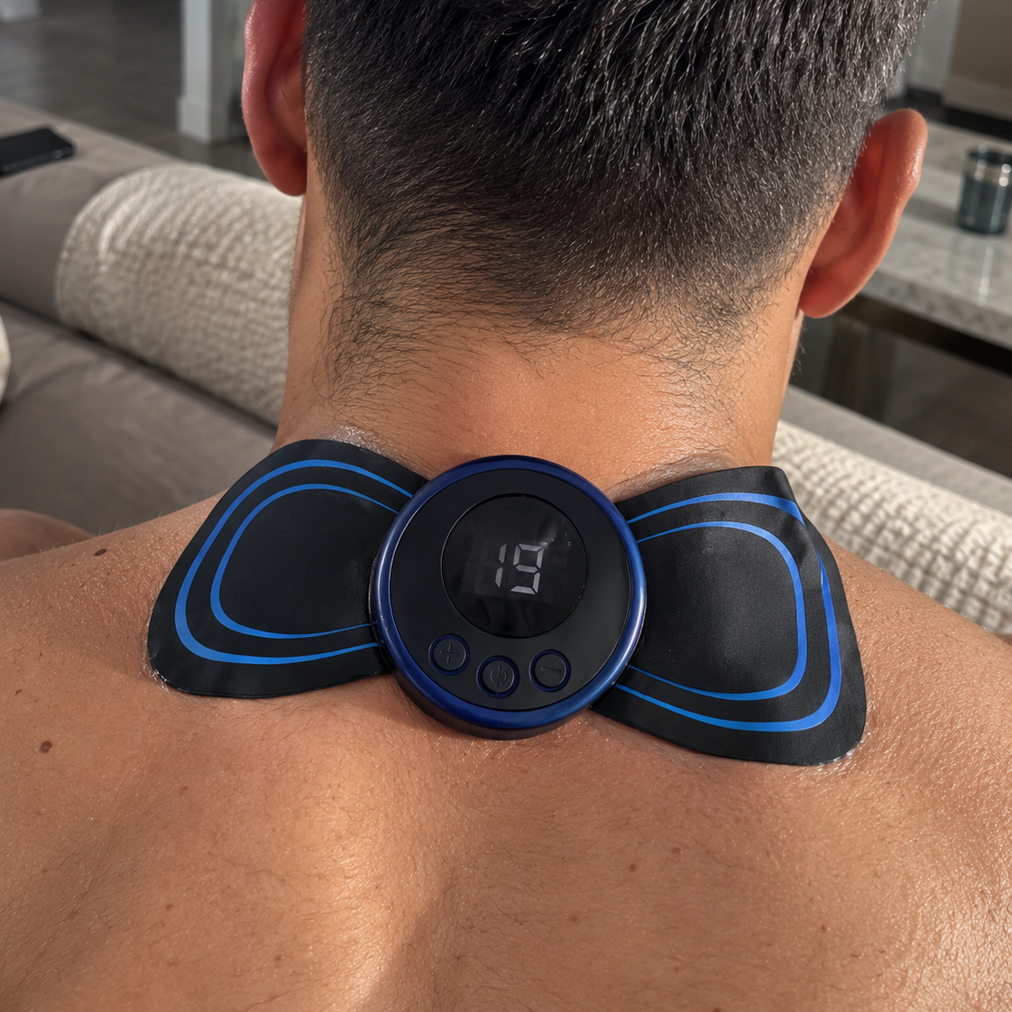 CerviCare™ — Mini Masseur Corporel à Électrostimulation (EMS)