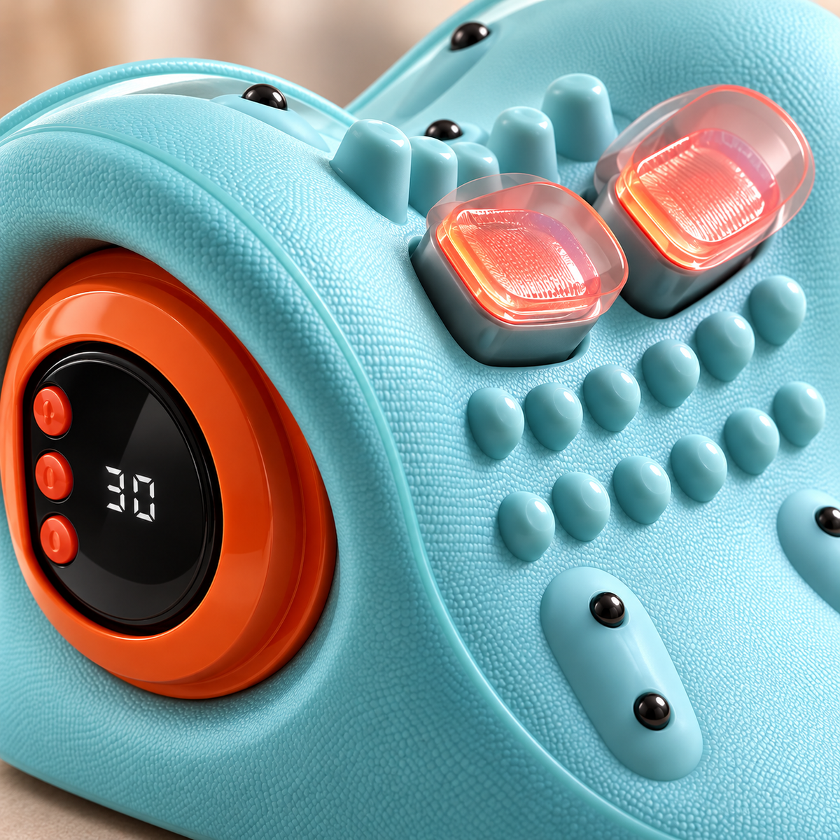 CerviCare™ Lyra — Oreiller de Traction Cervicale & Massage EMS